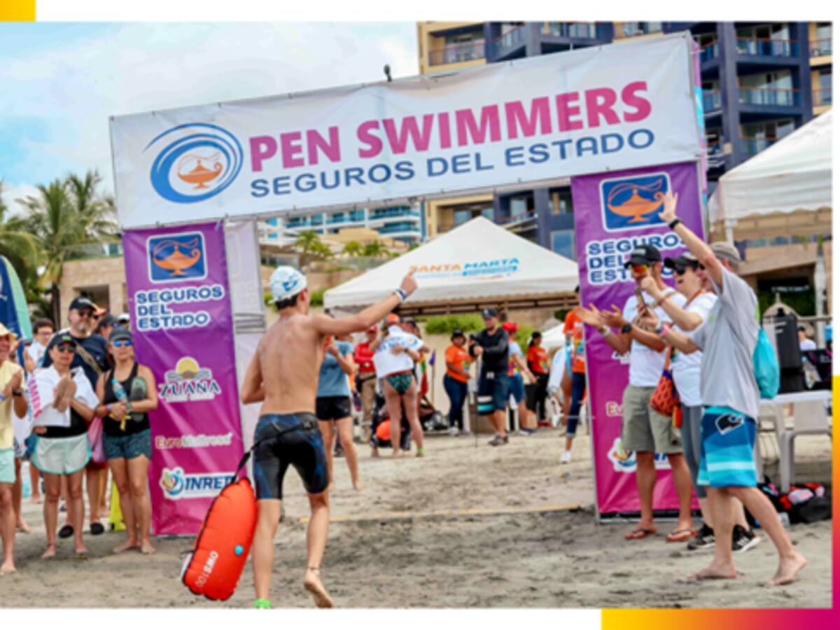 ‘Open Swimmers 2023′, competencia de aguas abiertas, se toma las playas de Bello Horizonte
