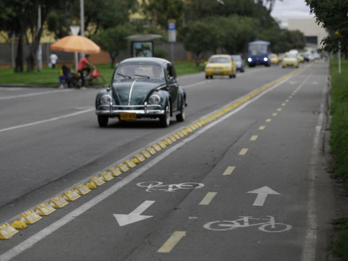 Este año el IDU ha adecuado 35 kilómetros de bicicarriles en la ciudad