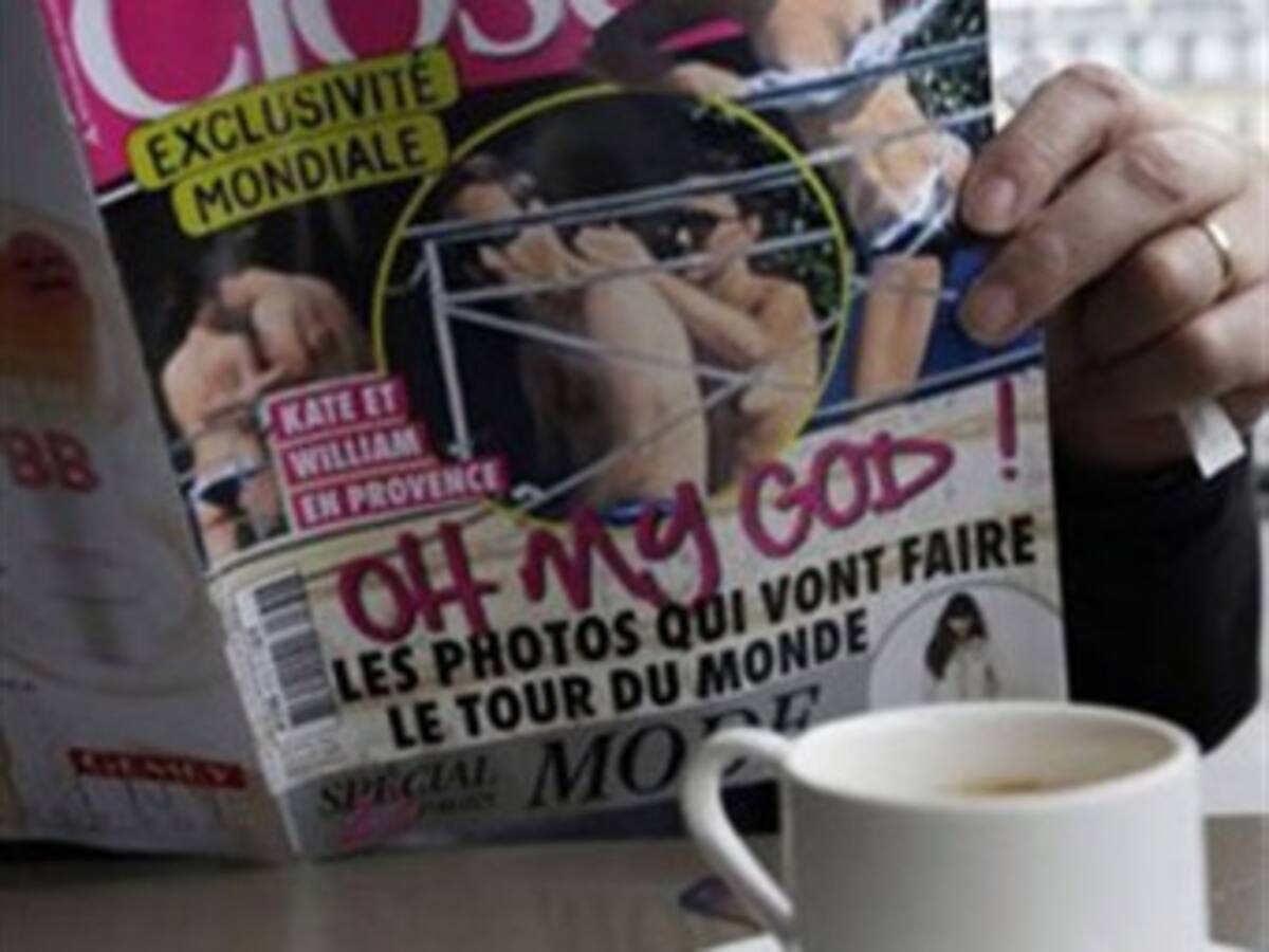 Jueces franceses estudian si se prohíben las fotos en topless de Kate Middleton