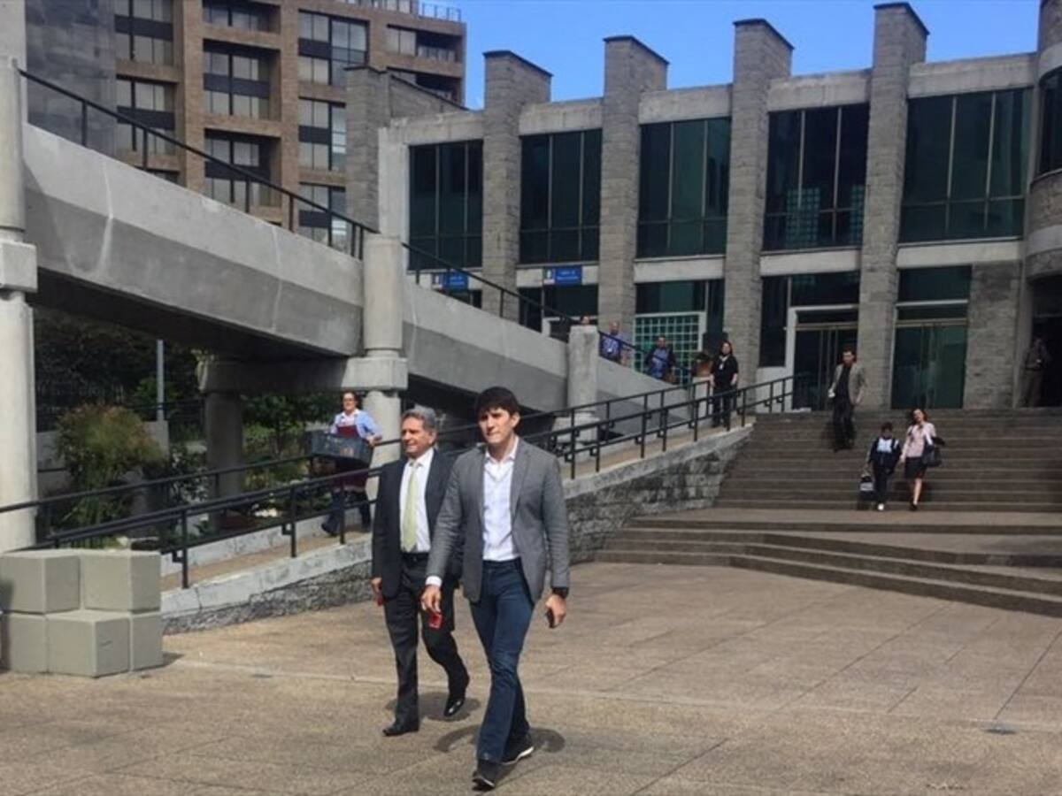 Julio y Wadith Manzur asistieron a la Fiscalía