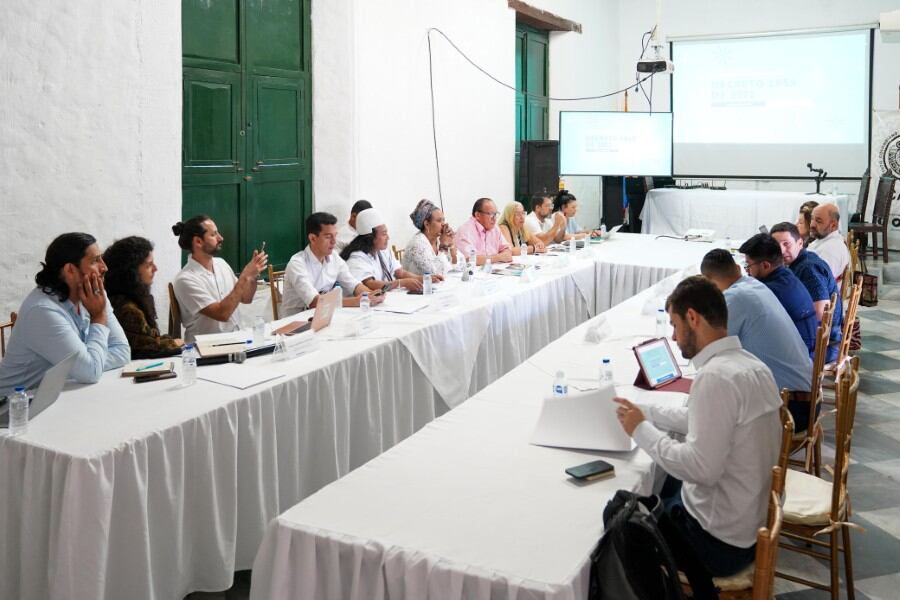 Sesión de la Comisión Preparatoria para la conmemoración de los 500 años de Santa Marta