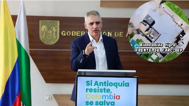 Gobernador de Antioquia, Andrés Julián Rendón, refiriéndose a video, tras ataque en Guadalupe