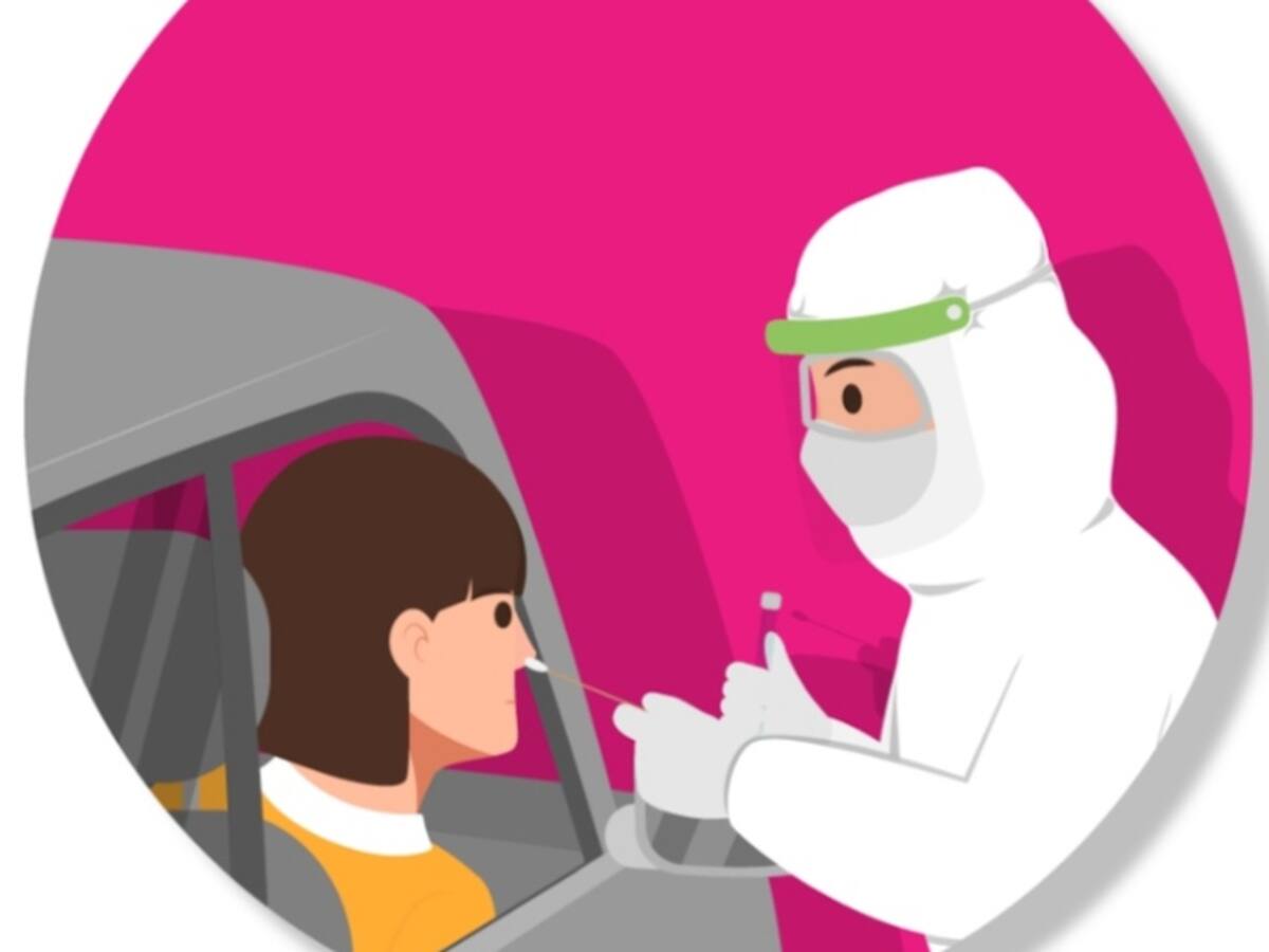 ¿Se tomaría una prueba de COVID-19 en un automóvil?