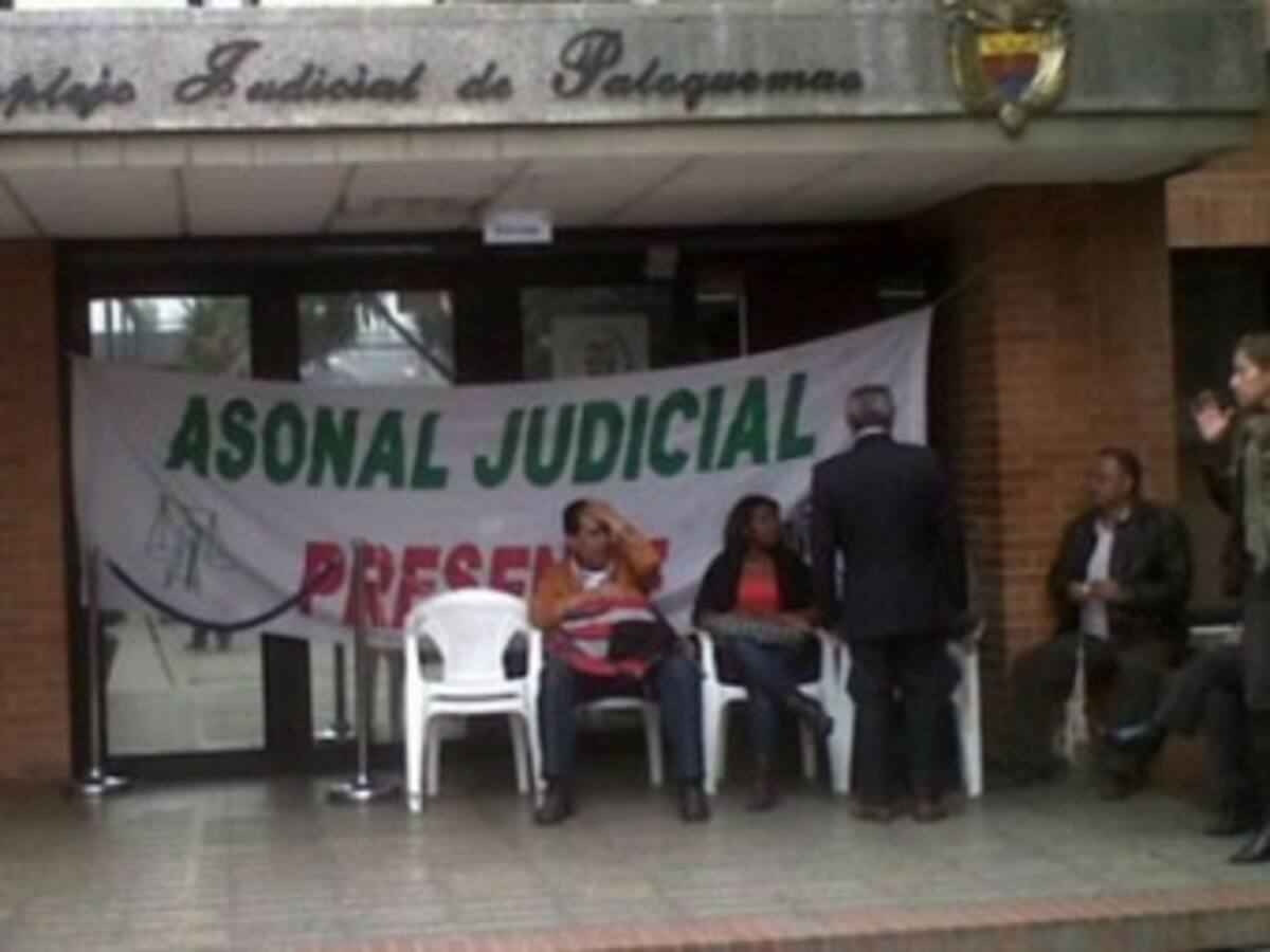 Trabajadores de rama judicial rompen negociaciones con Gobierno