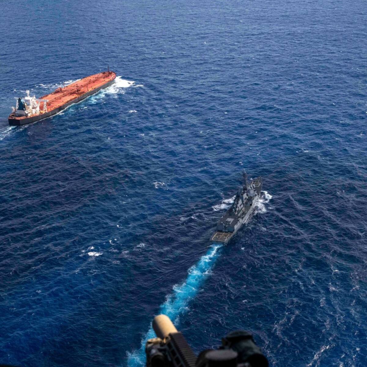 Estados Unidos incauta nuevo buque petrolero que evadió bloqueo de crudo en el Caribe