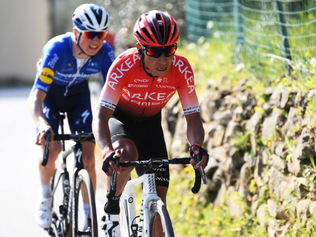 Nairo: "Mi mejor manera de agradecerles es dejándolo todo en cada carrera"