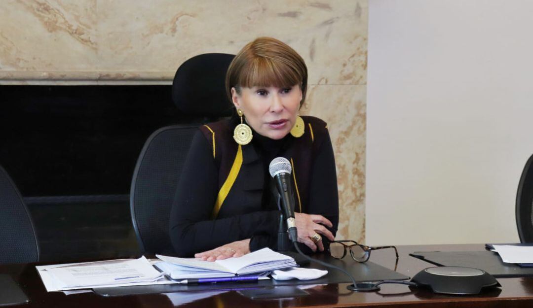 Bogotá, 11 de Mayo de 2020. La Comisión II del Senado realizó el debate sobre las chuzadas del Ejército a más de 130 personas (Colprensa - MinInterior)