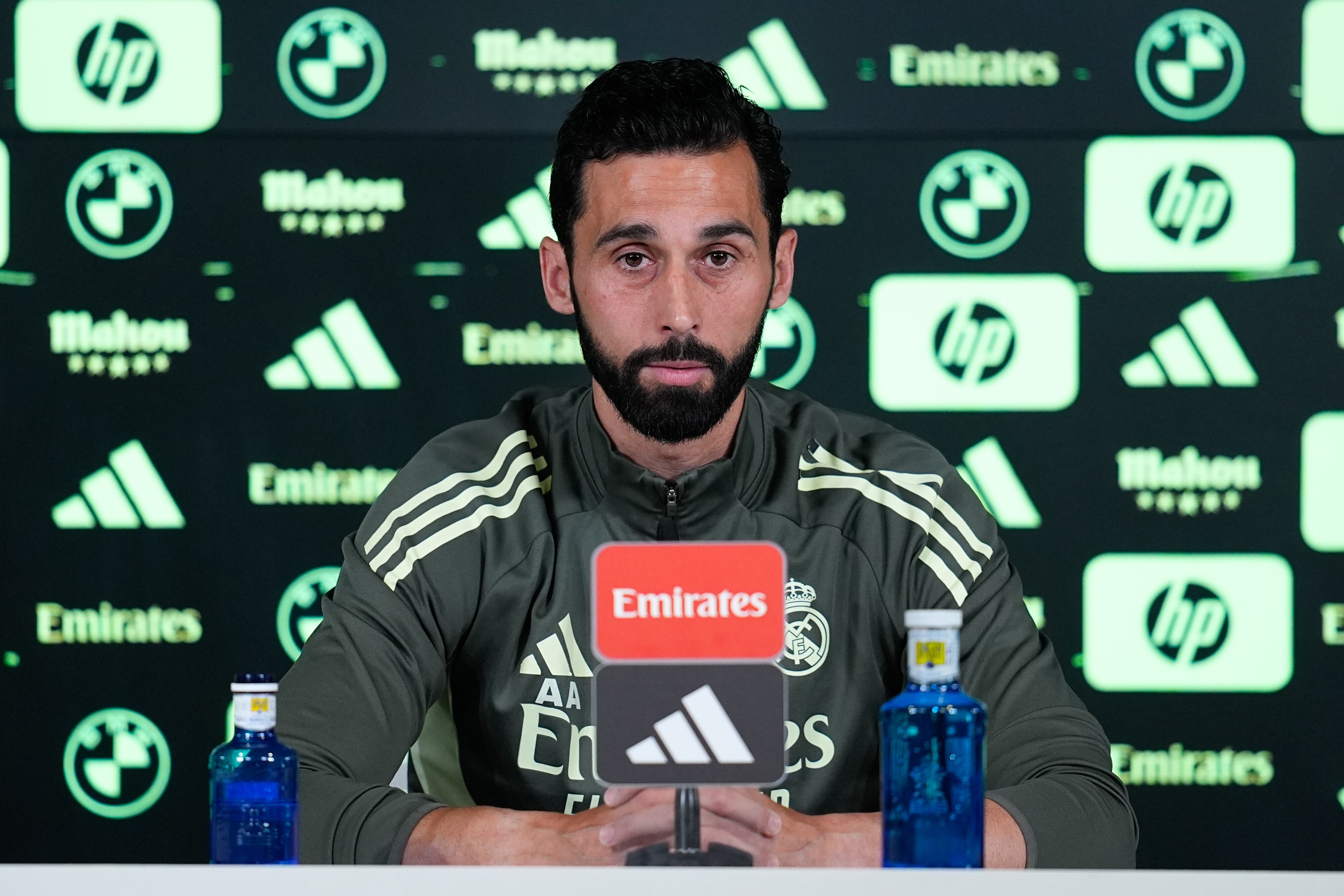 Álvaro Arbeloa, DT del Real Madrid, en la rueda de prensa previa al Clásico. (Photo By Dennis Agyeman/Europa Press via Getty Images)