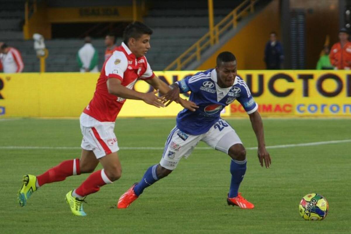 Santa Fe y Millonarios volvieron a empatar sin goles en el segundo clásico del torneo finalización. Santa Fe terminó jugó con diez hombres durante 66 minutos por la expulsión de Silvio González.