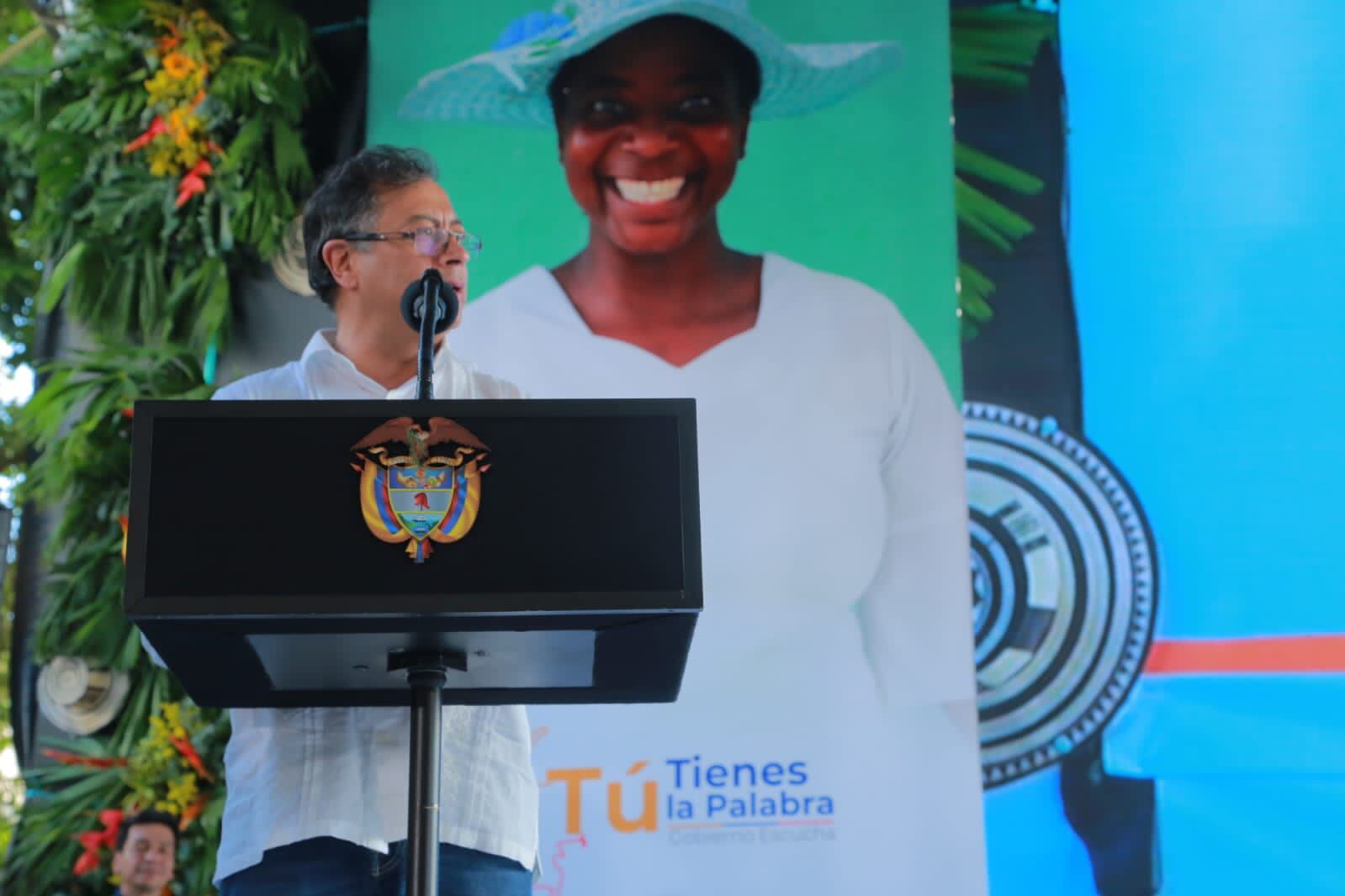 Gustavo Petro en el Diálogo Regional Vinculante desarrollado en Barranquilla