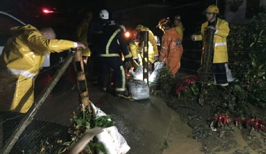 Emergencias por las lluvias en Caldas
