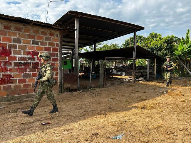 Tropas en Arauca. Cortesía: Ejército Nacional.