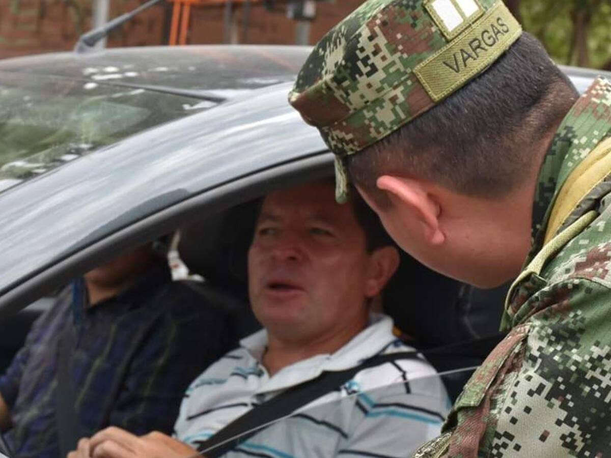 Navidad diamante en las vías de Caldas