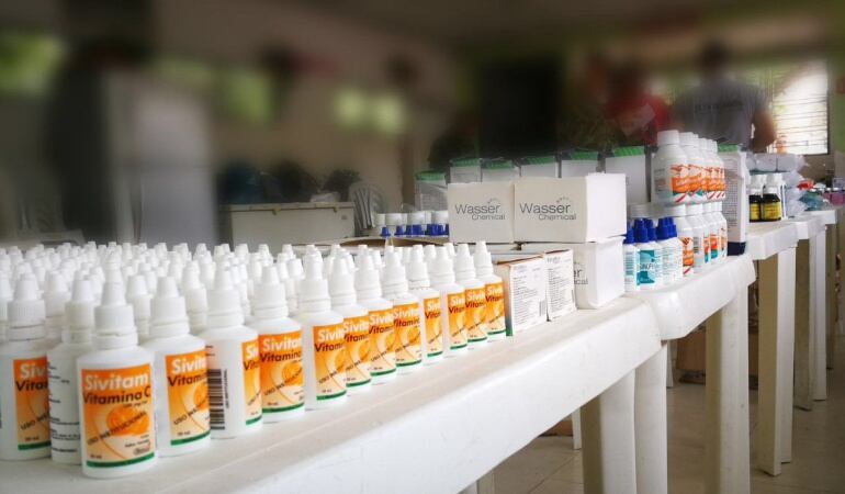 ARCHIVO medicamentos entregados en el Catatumbo