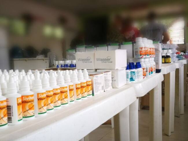 ARCHIVO medicamentos entregados en el Catatumbo
