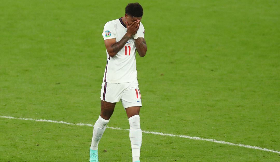 Marcus Rashford, jugador de la selección inglesa y el Manchester United