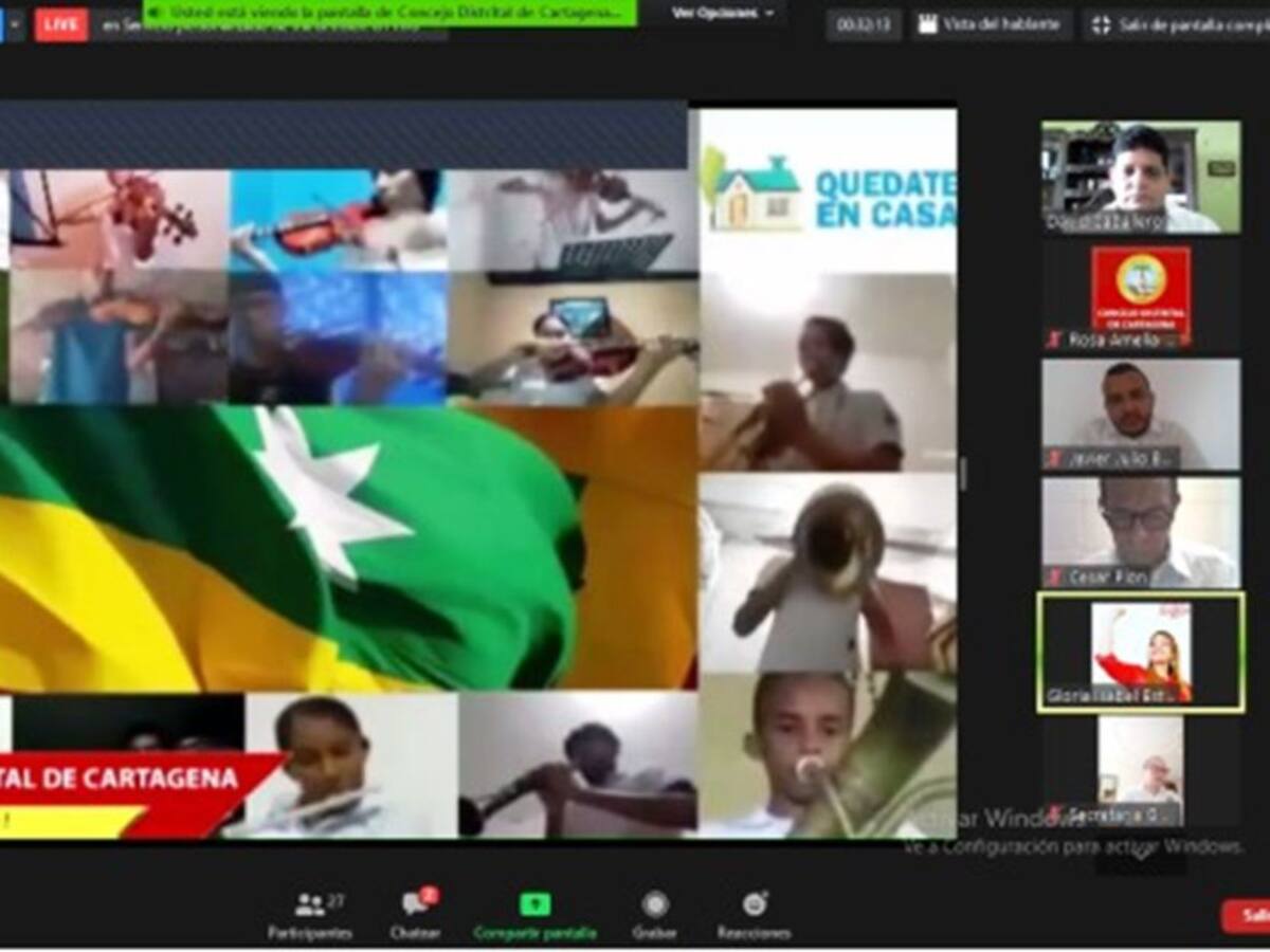 Instalado segundo periodo de sesiones ordinarias en el Concejo de Cartagena