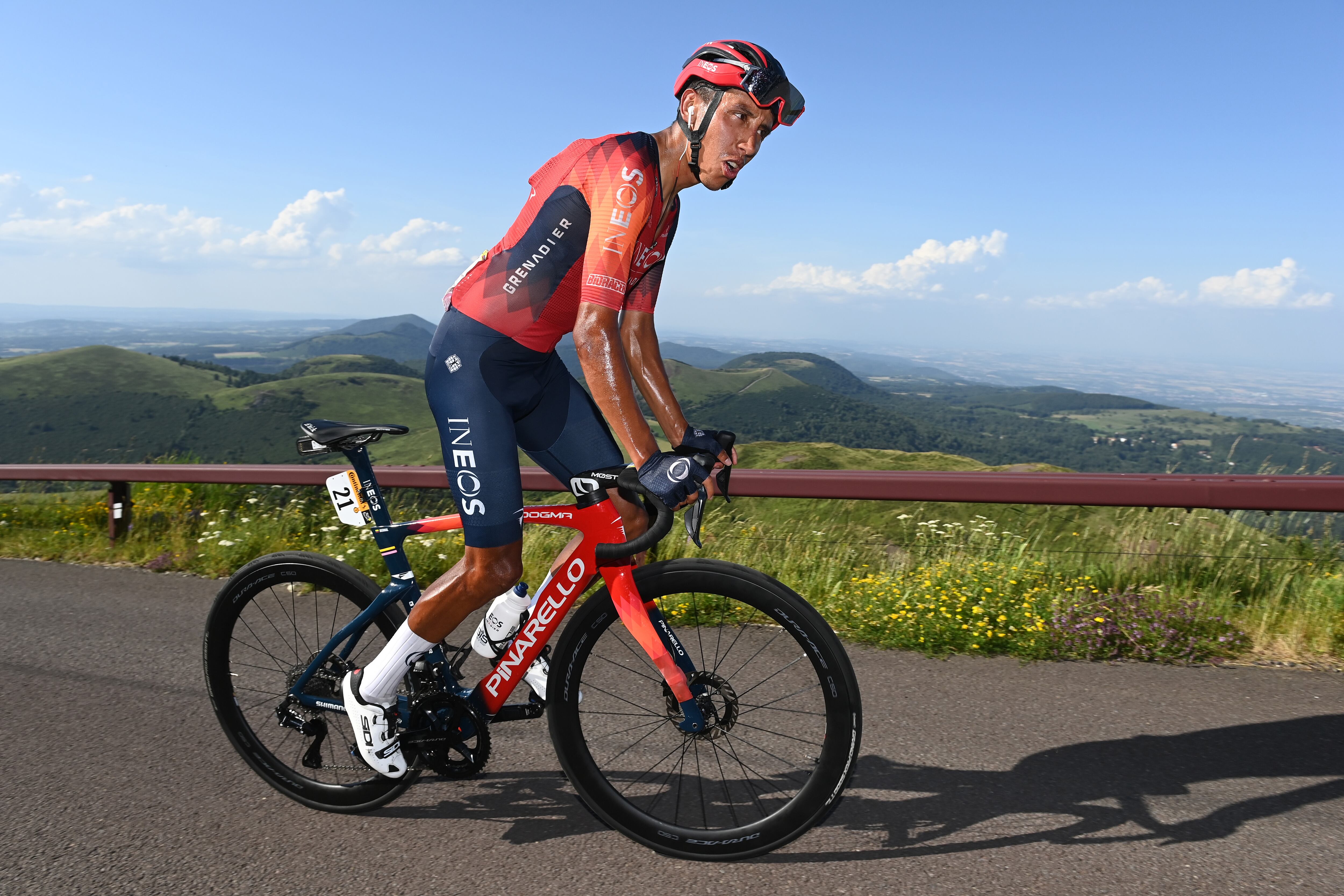 Egan Bernal, único colombiano en el Top 30 del Tour. (Photo by Tim de Waele/Getty Images)