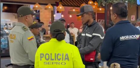 Task Force: nuevo control a extranjeros en el aeropuerto José María Córdova. Foto: Cortesía.