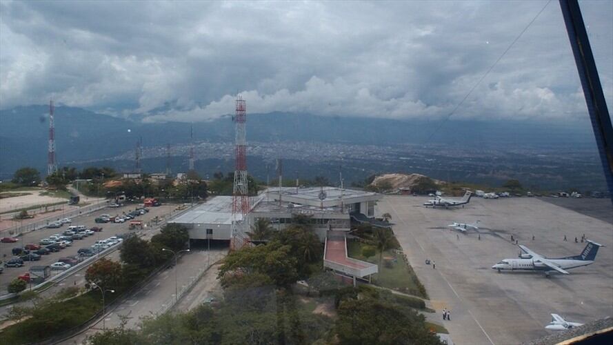Aeropuerto Palonegro. Foto: Colprensa.
