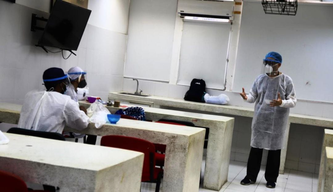 Universidad de Cartagena recibe a estudiantes que retornan a los campus bajo un esquema de alternancia