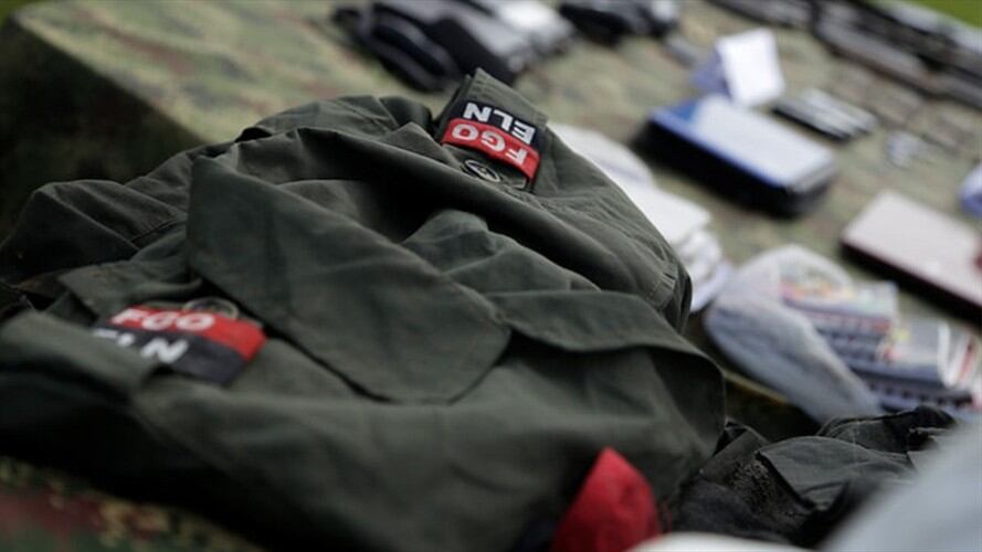 El Eln señala a la disidencia de Guacho de ser una banda narcoparamilitar. Foto: Colprensa