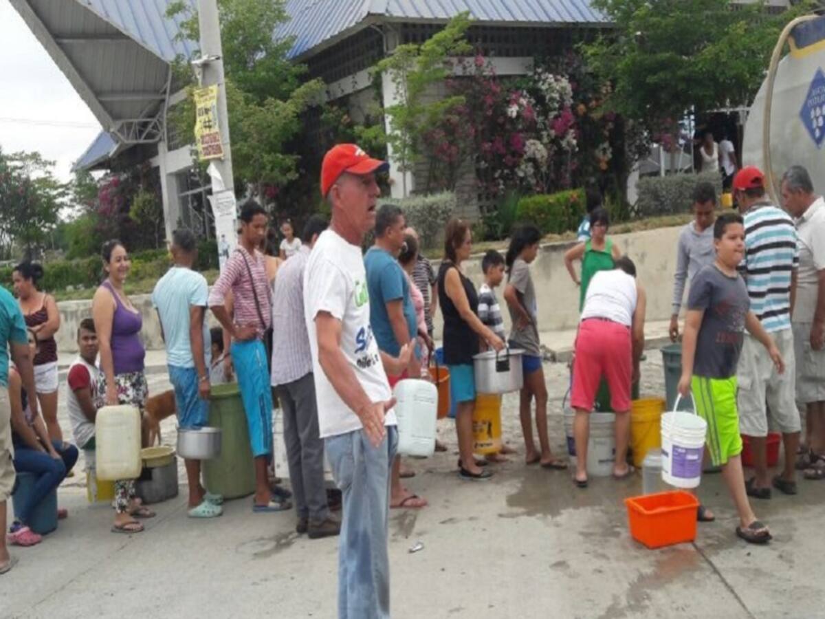 Tres municipios del Atlántico sufren desabastecimiento de agua por sequía