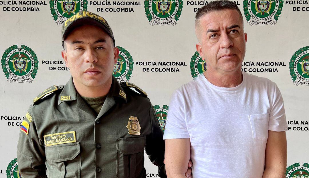 Carlos Duarte Marín de 49 años de edad, requerido por la Interpol mediante una Circular Azul y buscado en países como Ecuador