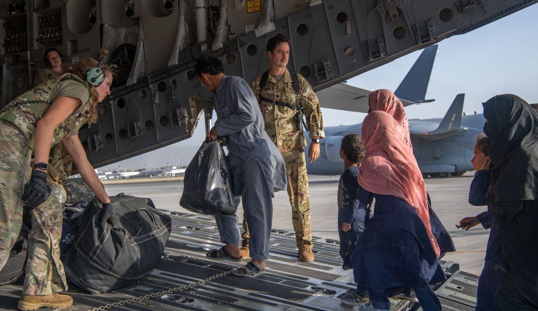 Evacuaciones de ciudadanos y aliados afganos en Kabul