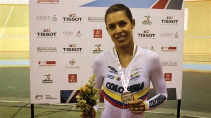La ciclista Milena Salcedo gana medalla de oro en la Copa Mundo de Londres