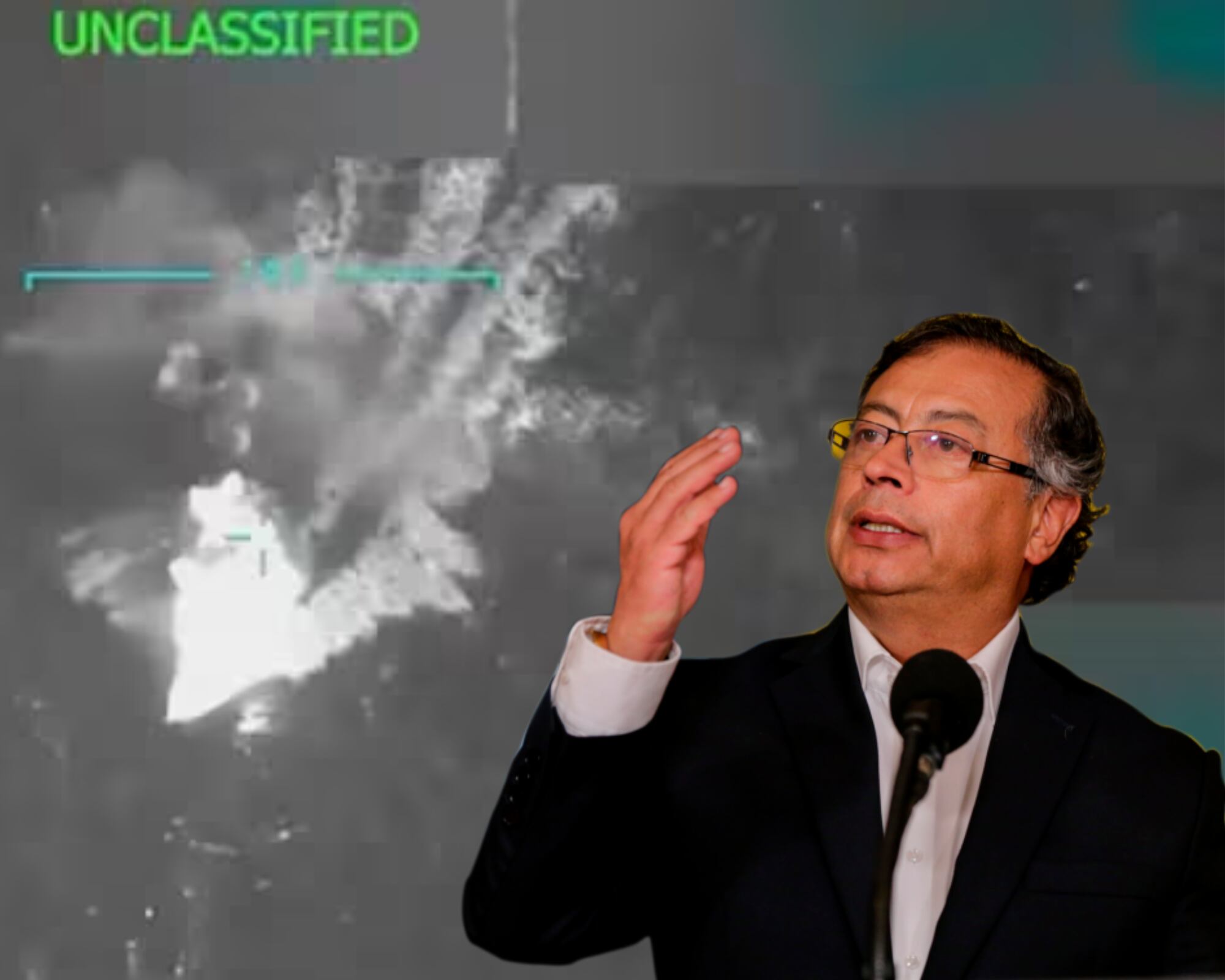 El presidente ya habría denunciado que en los ataques a embarcaciones realizados por Estados Unidos habrían fallecido colombianos.
(Foto:   Caracol Radio / Getty )