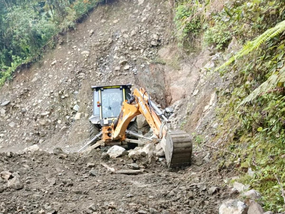Siete veredas afectadas por deslizamientos de tierra a causa de las lluvias en Ibagué