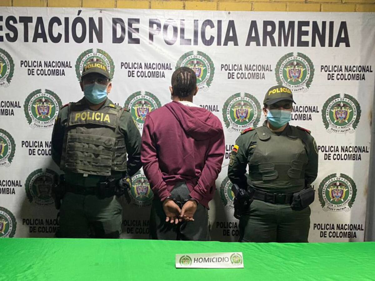 A la cárcel, presunto autor de feminicidio en la ciudad de Armenia