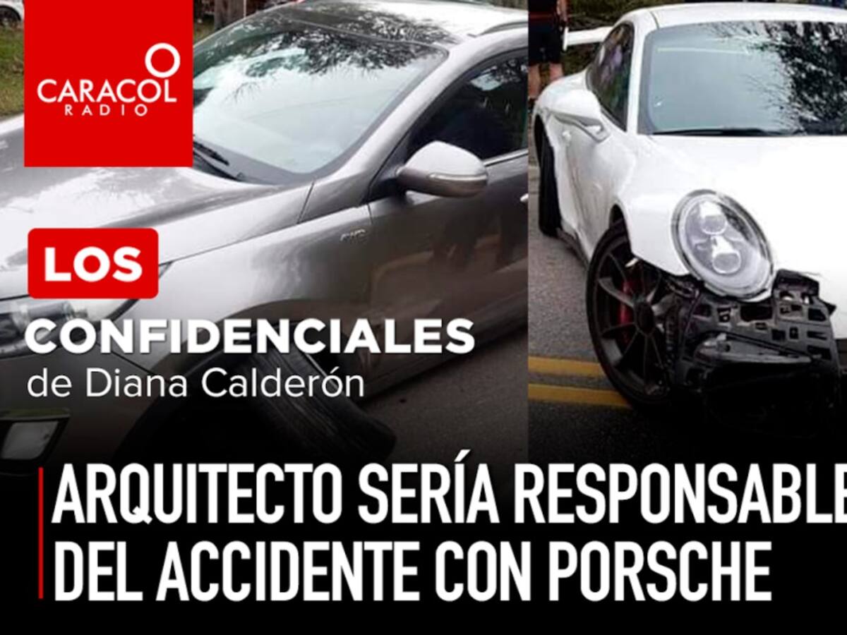 Arquitecto sería responsable del accidente con porsche