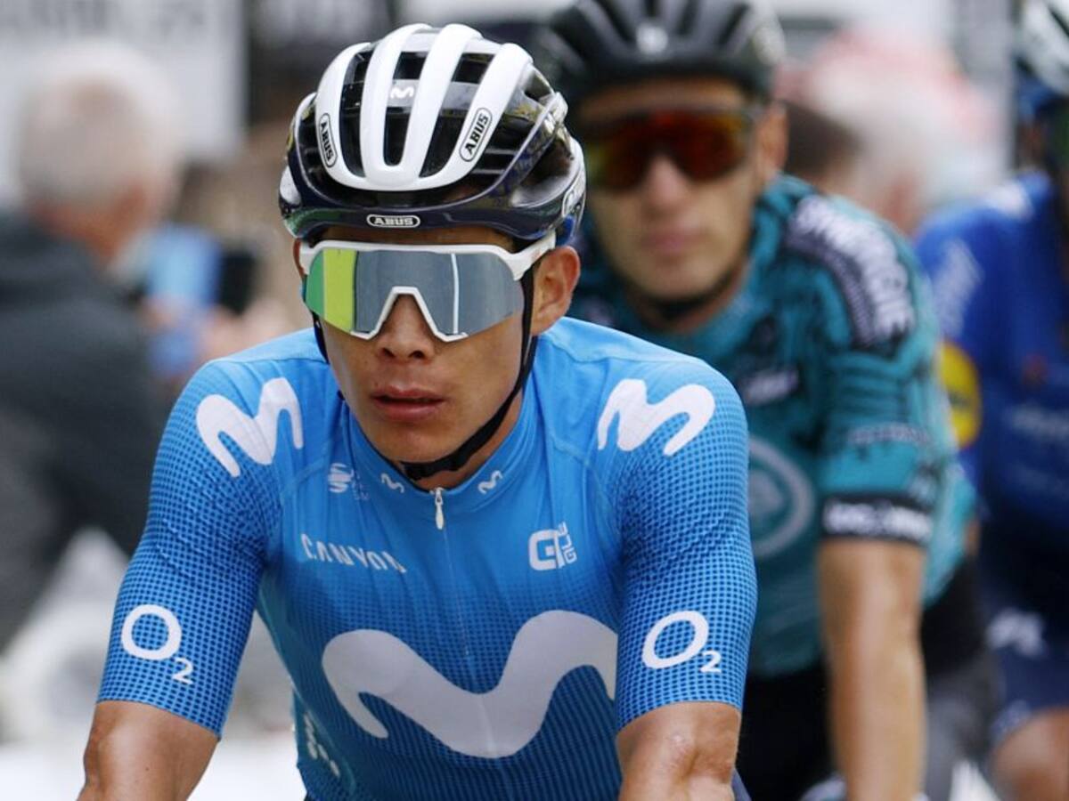 "Es una pena", lamenta 'Supermán' López tras caída en 1ª etapa del Tour