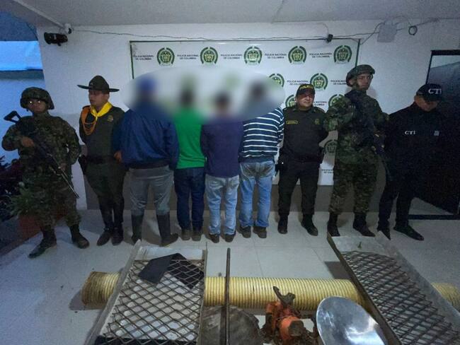 Desarticulan grupo dedicado a la minería ilegal en el municipio del Líbano, Tolima