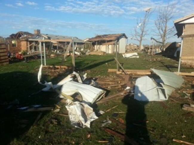 Esto parece el fin del mundo: habitantes de Oklahoma