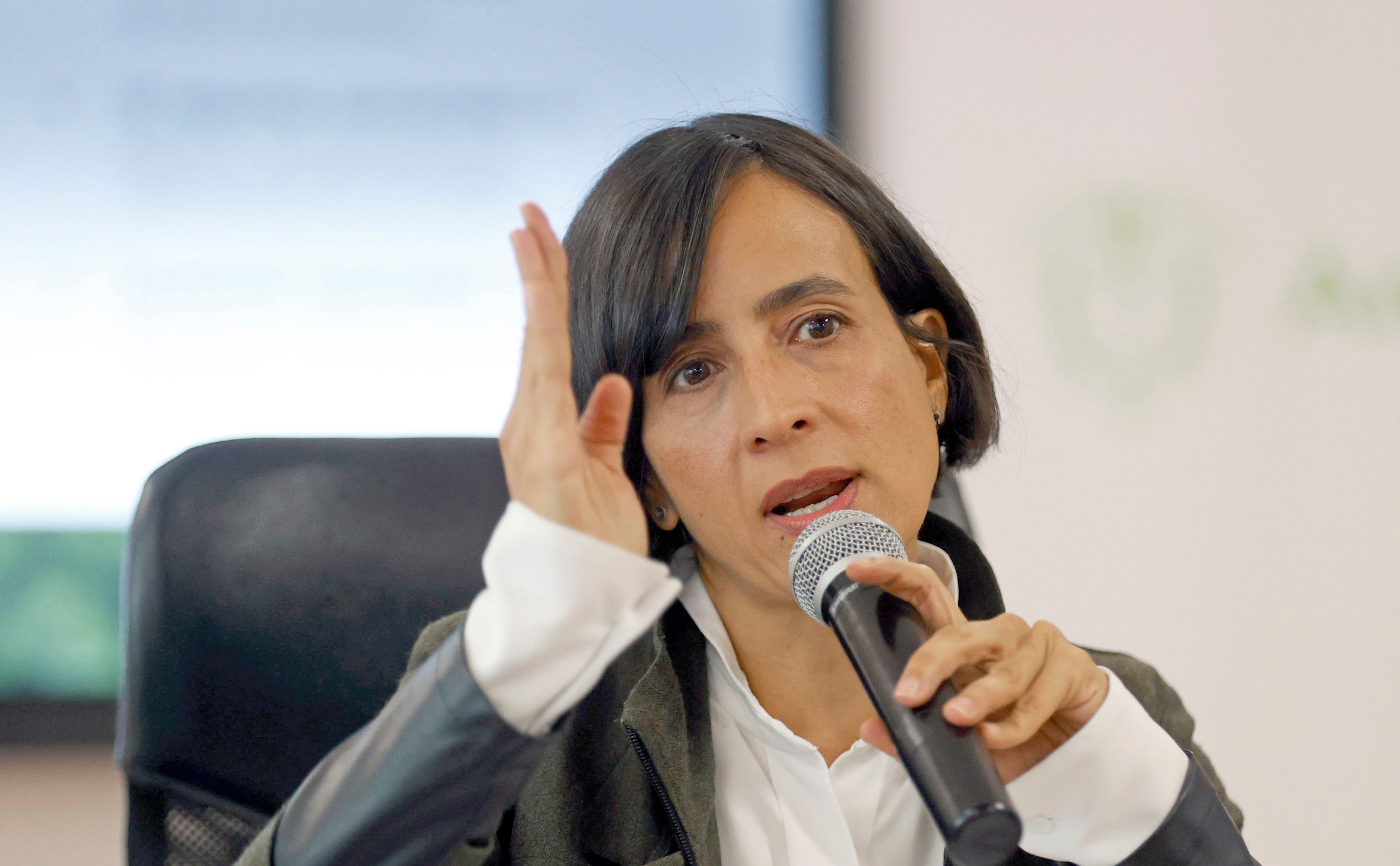 Ministra de Ambiente, Susana Muhamad. Foto: EFE/Mauricio Dueñas Castañeda