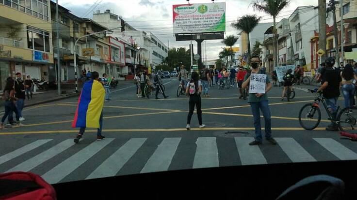 CORONEL DE LA POLICÍA DEL QUINDÍO, MARCHA