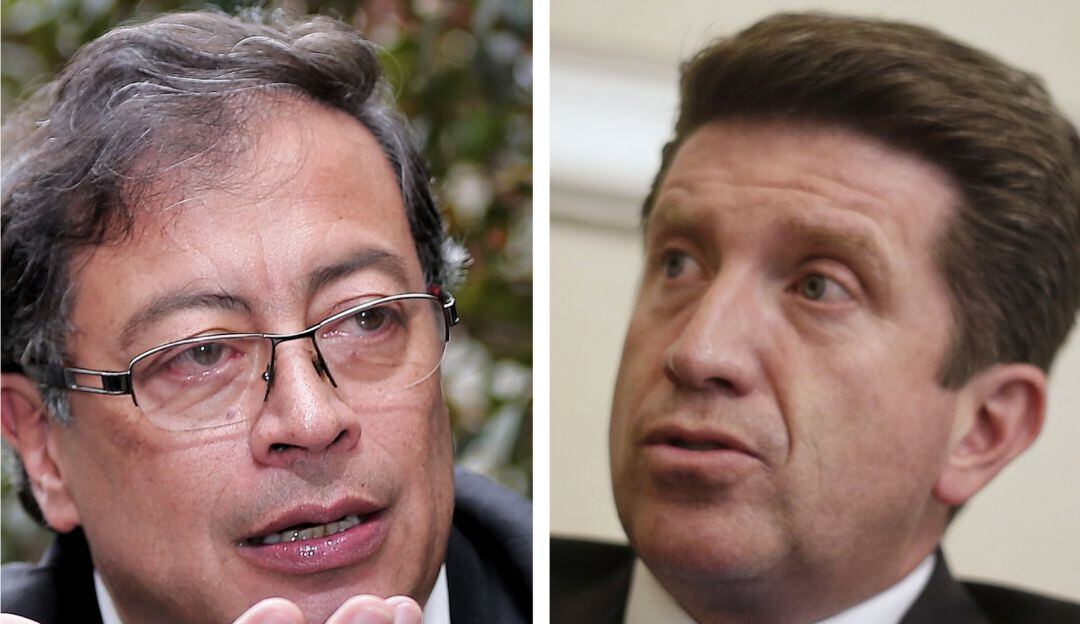 Gustavo Petro y Diego Molano