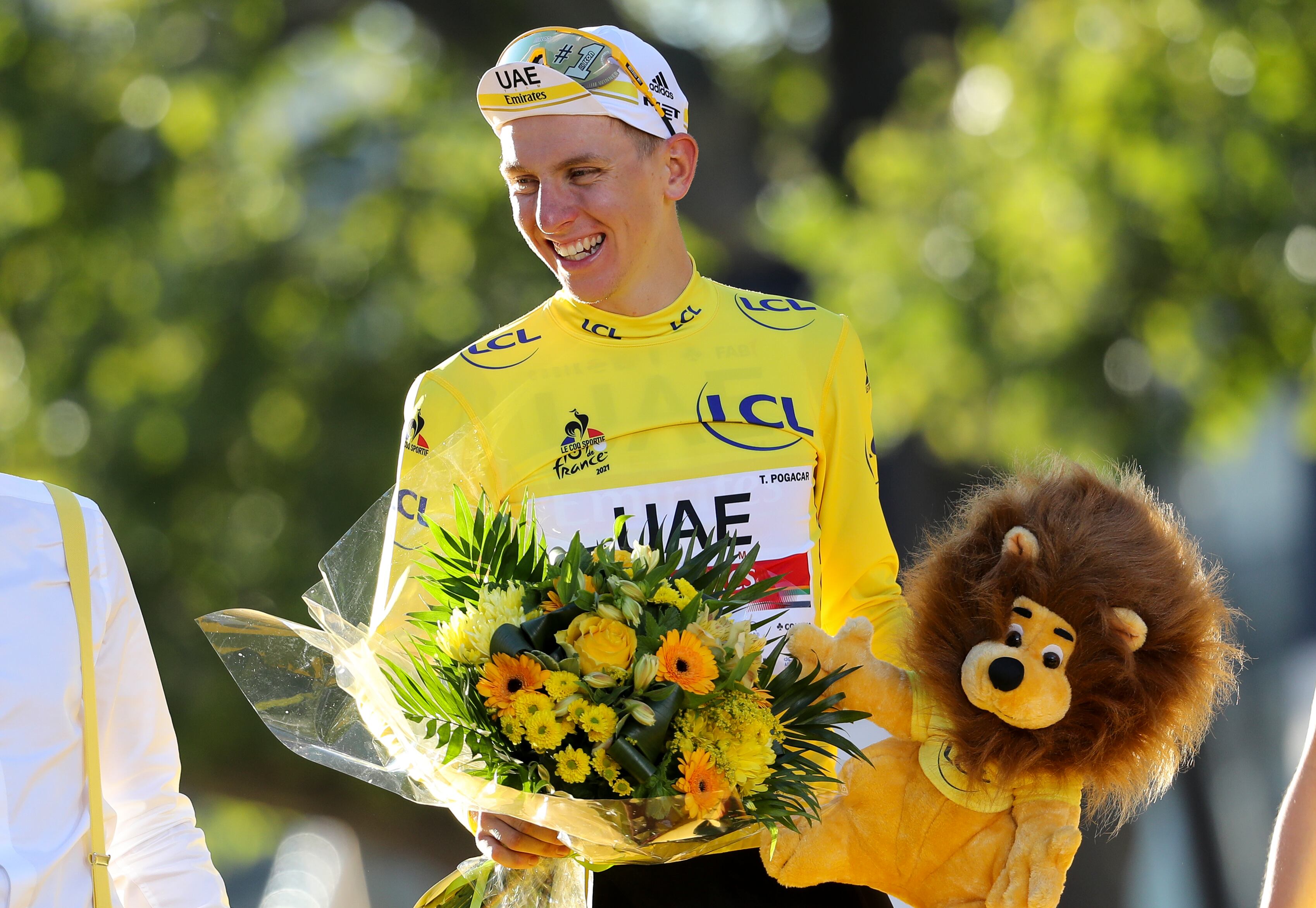 Tadej Pogacar en el Tour de Francia - Getty Images