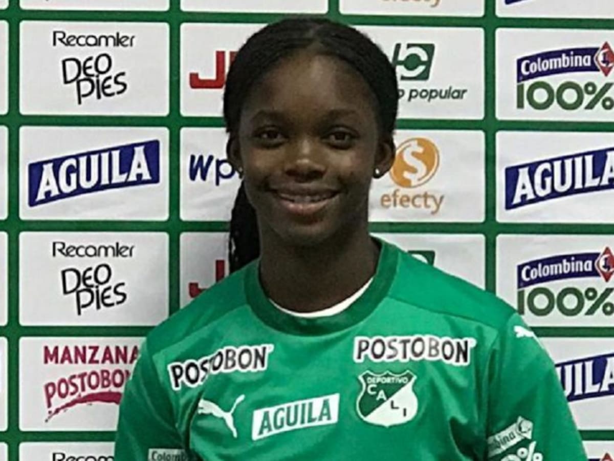 Linda Caicedo se vistió de verde