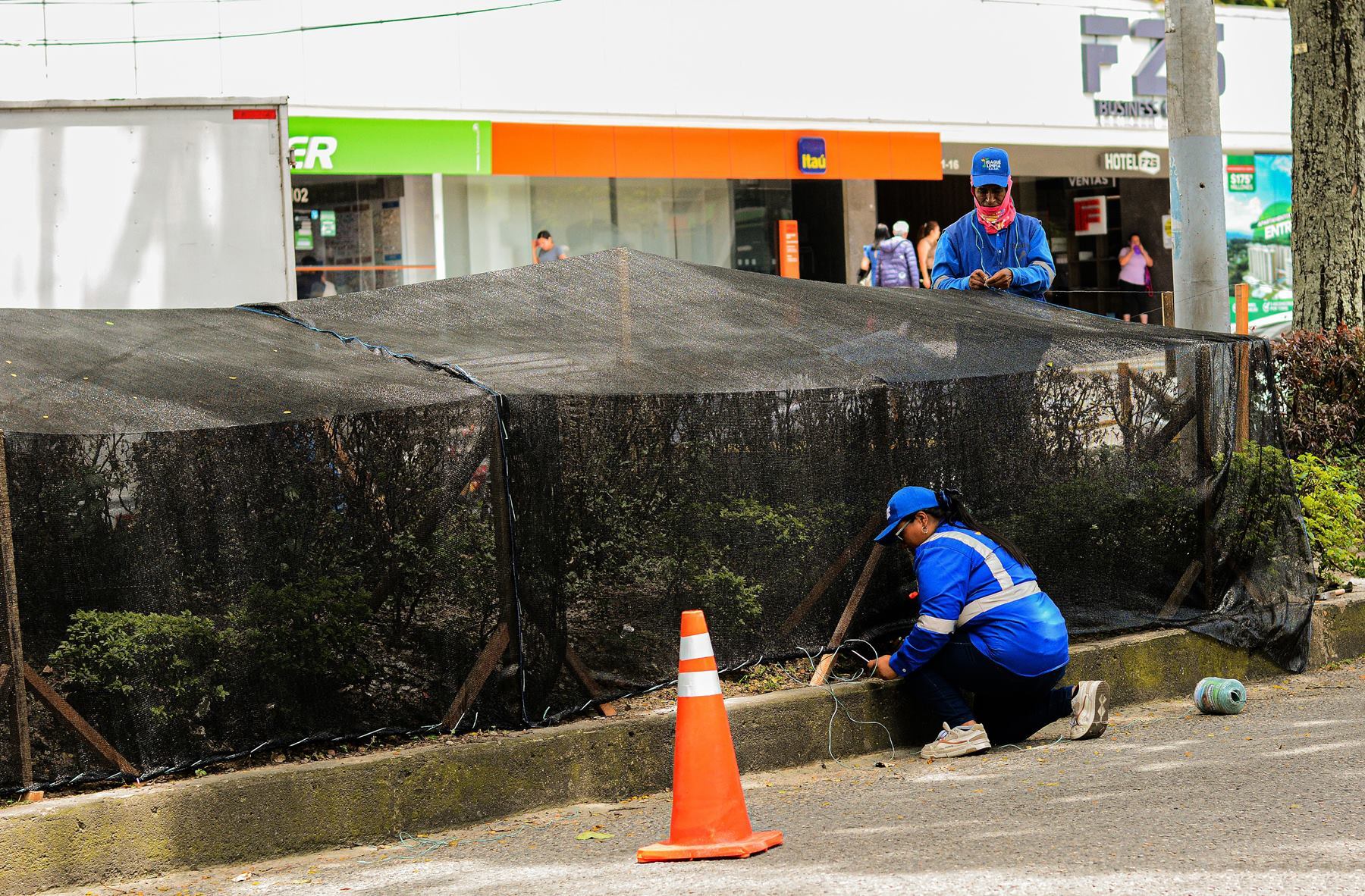 Daño malla protectora del separador de la Quinta