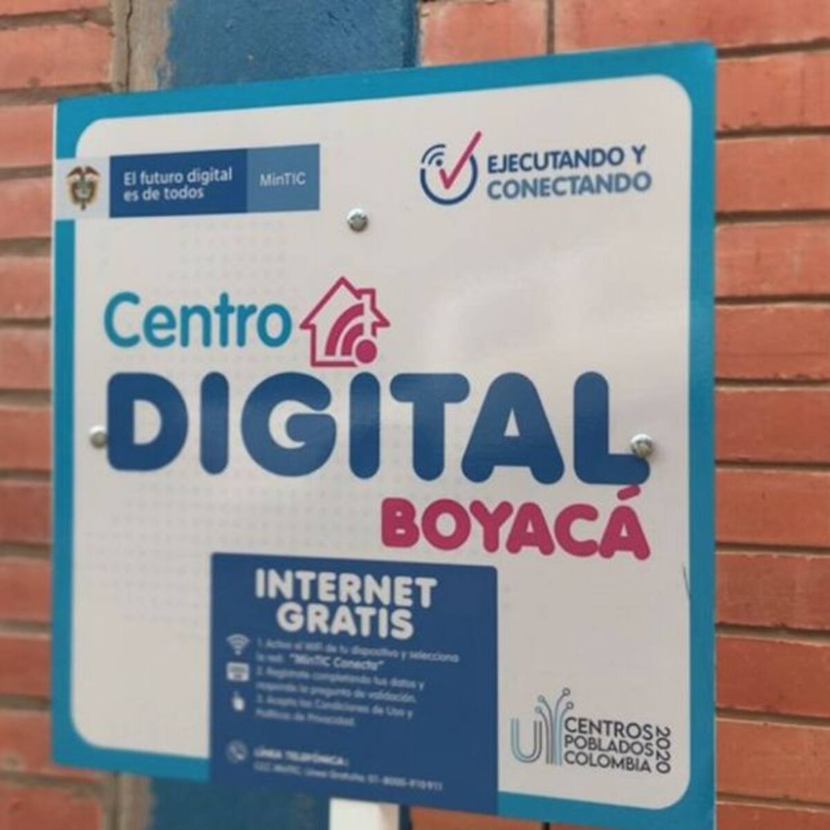 En Boyacá hacen piloto de Centros Digitales que relevará a Centros Poblados