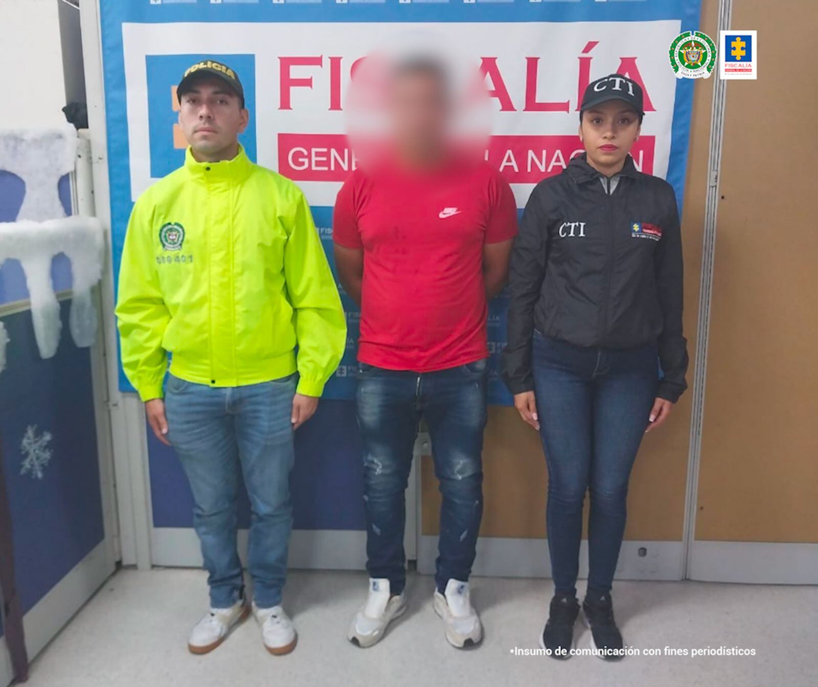 Alias 'Ahuyama' fue capturado por miembros d e la Policía Metropolitana de Ibagué y el CTI de la Fiscalía