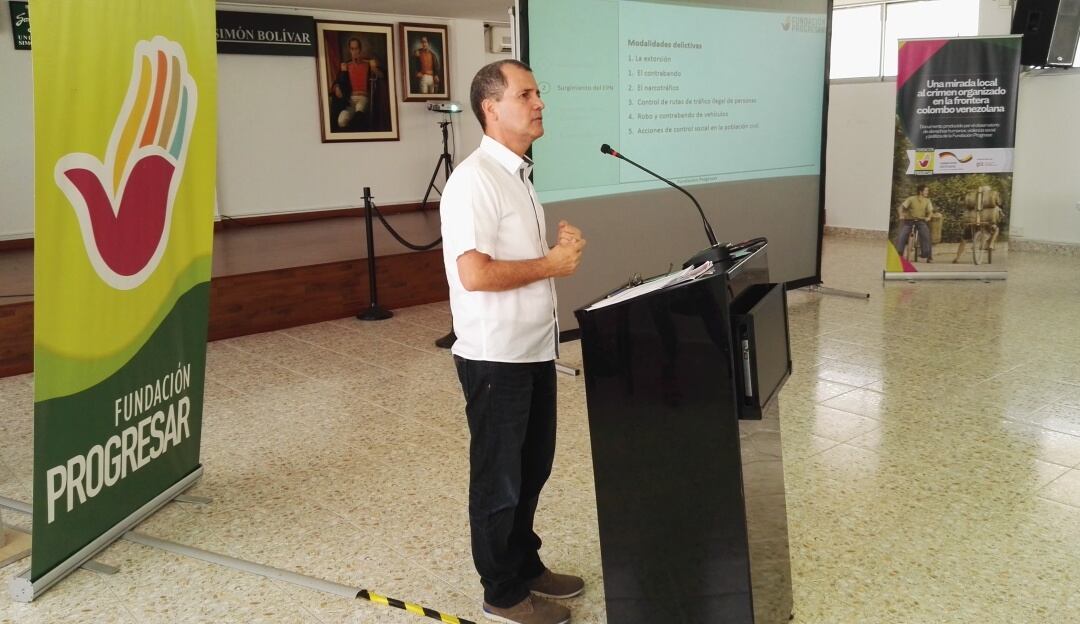 Wilfredo Cañizares de la ONG Progresar