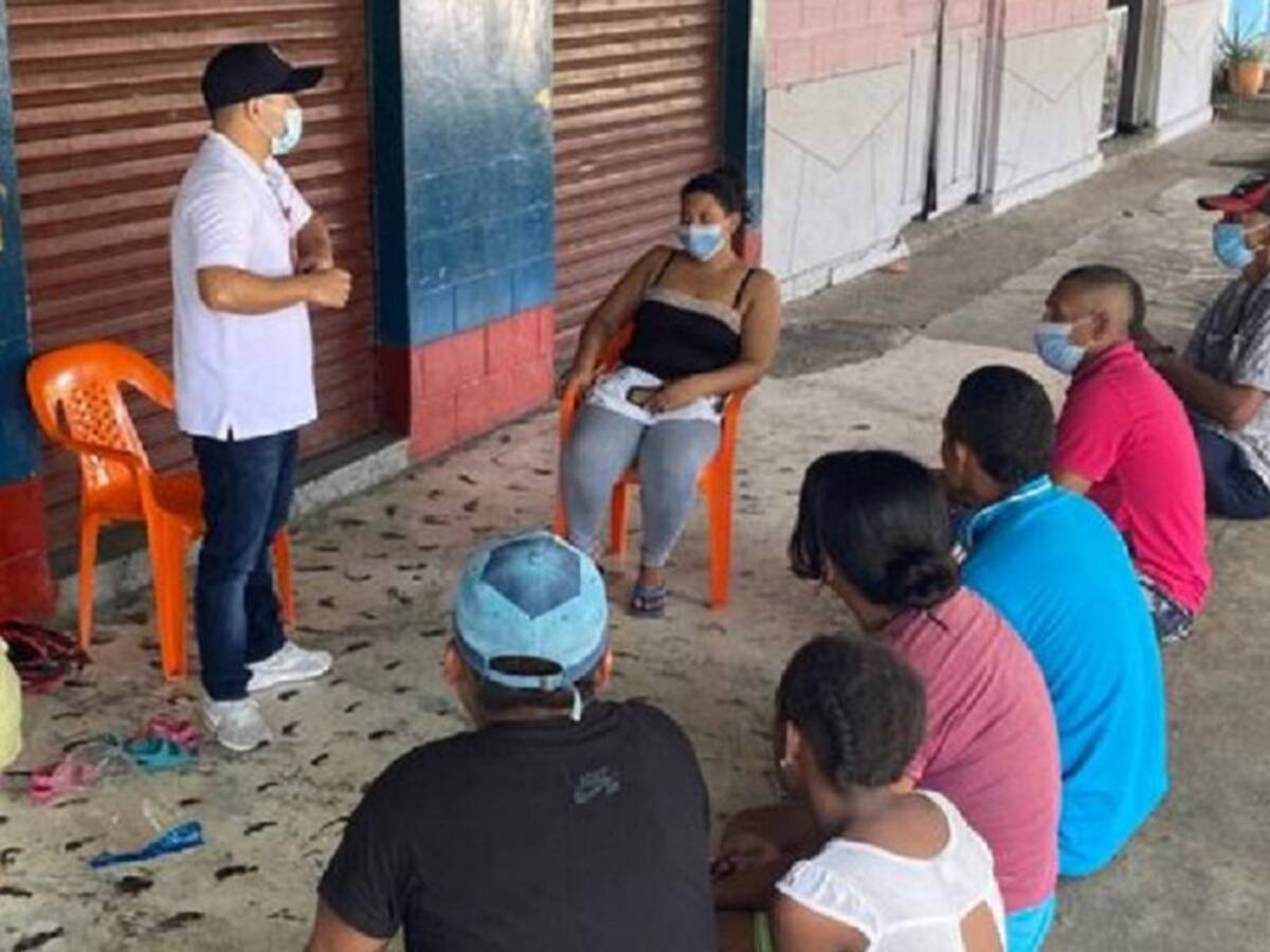 Las 42 familias desplazadas de Cáceres recibirán más ayudas humanitarias