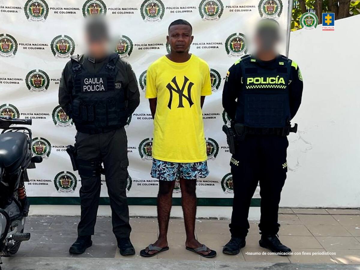 Judicializado presunto extorsionista de un comerciante en Cartagena