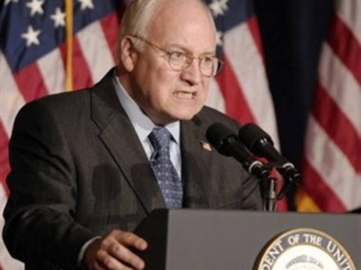 Cheney asegura que torturas en la era Bush salvaron miles de vidas