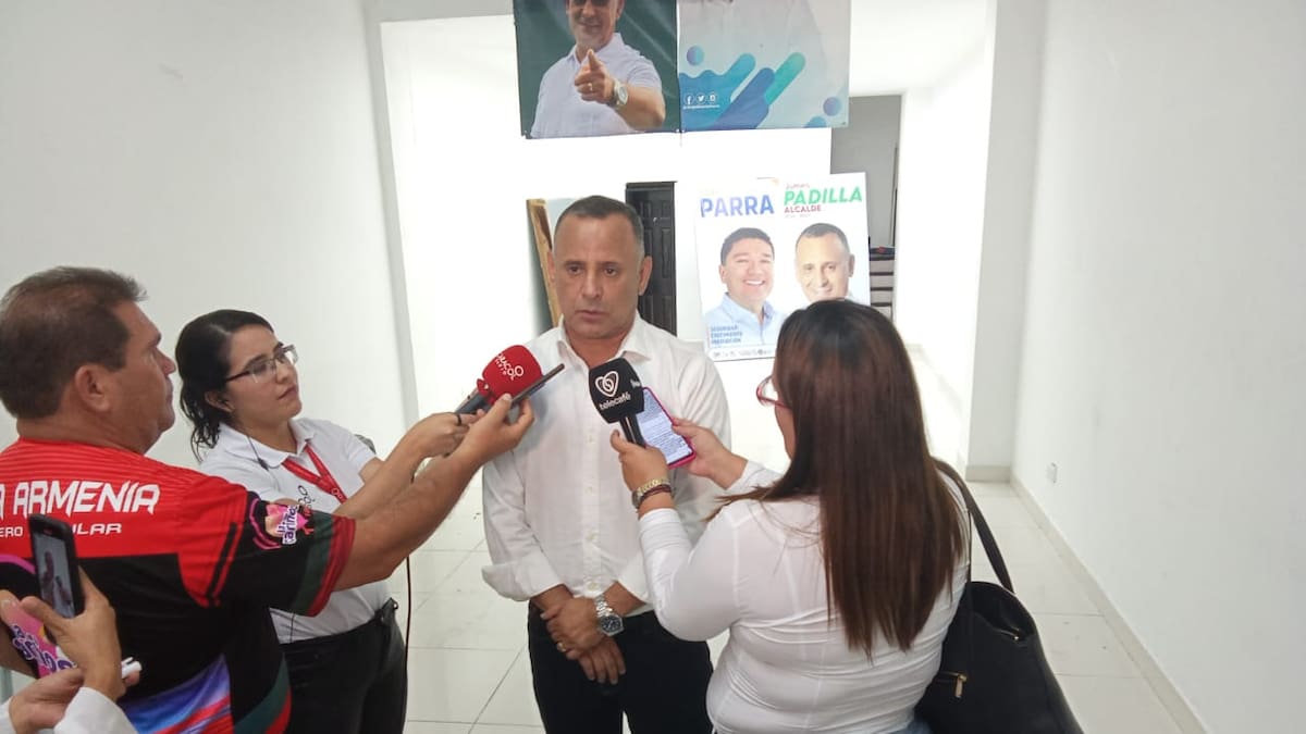 Alcalde electo de Armenia, James Padilla